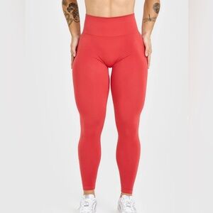 Oner Active Effortless Seamless Leggings in Sweet Red
